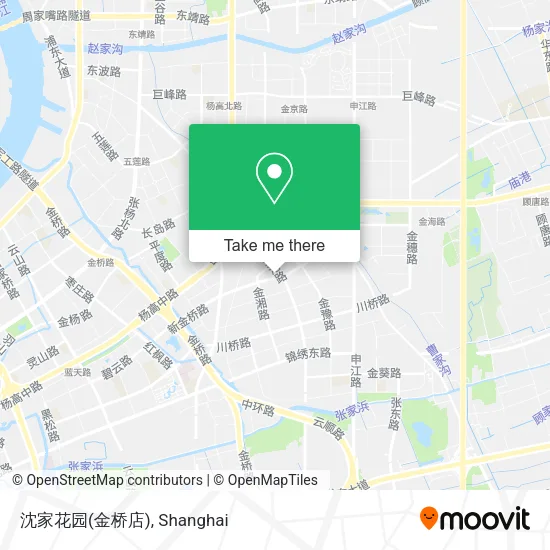 沈家花园(金桥店) map