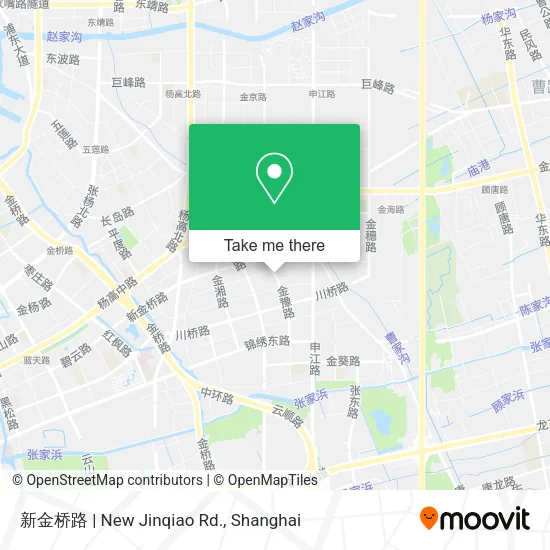 新金桥路 | New Jinqiao Rd. map
