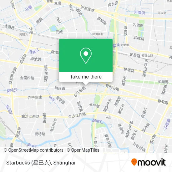 Starbucks (星巴克) map