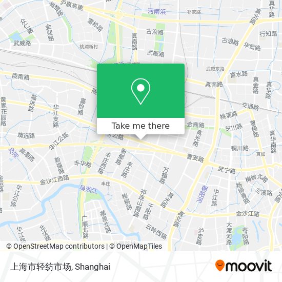 上海市轻纺市场 map