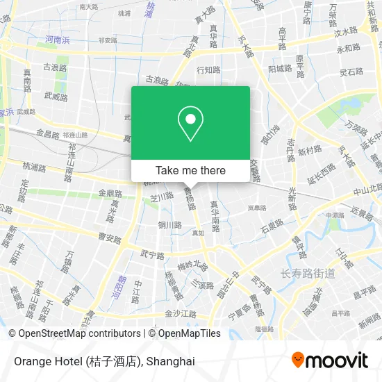 Orange Hotel (桔子酒店) map