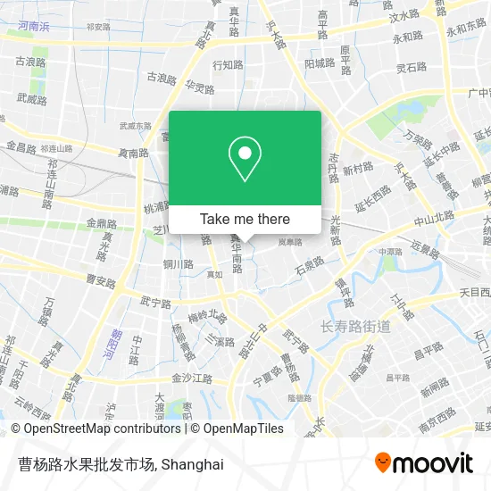 曹杨路水果批发市场 map