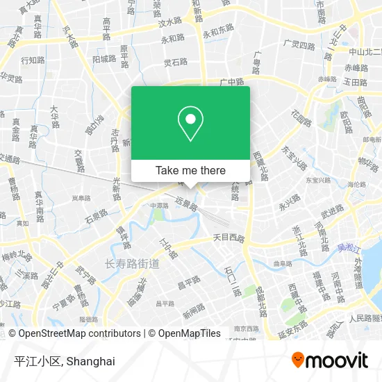 平江小区 map