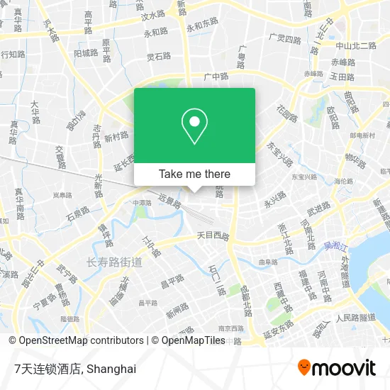 7天连锁酒店 map