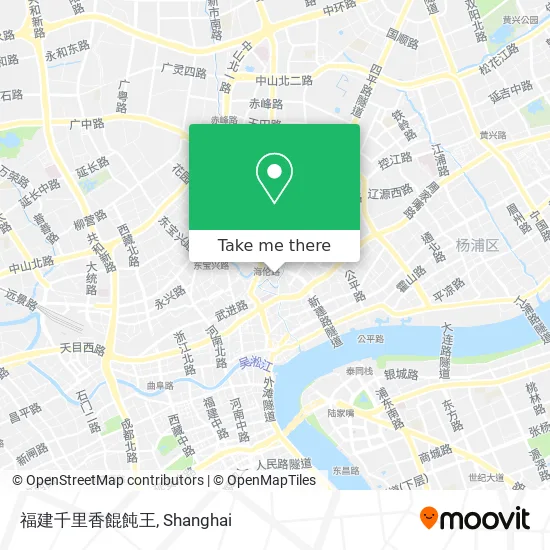 福建千里香餛飩王 map