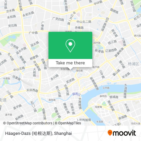 Häagen-Dazs (哈根达斯) map