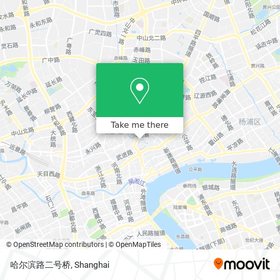 哈尔滨路二号桥 map