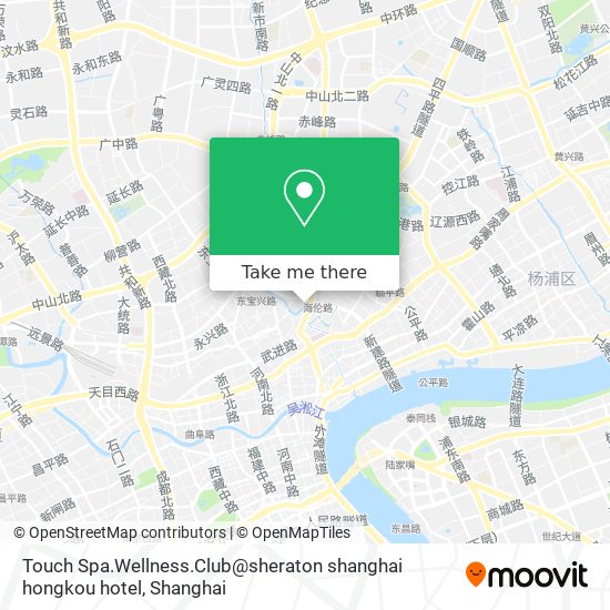Touch Spa.Wellness.Club@sheraton shanghai hongkou hotel map