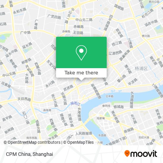 CPM China map