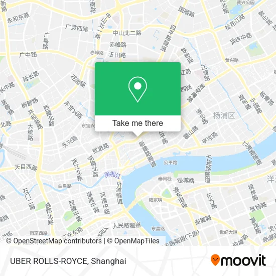 UBER ROLLS-ROYCE map