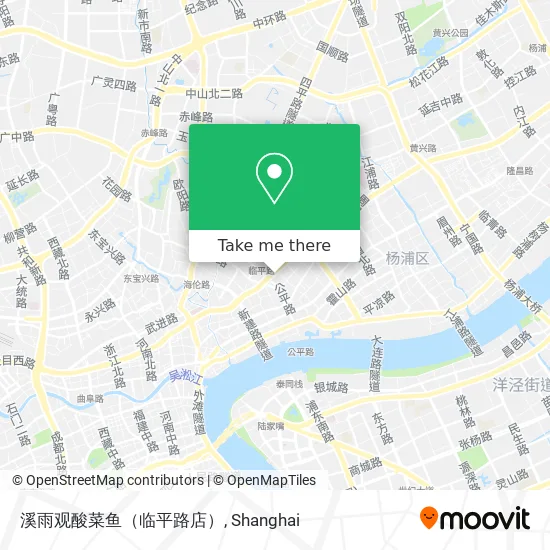 溪雨观酸菜鱼（临平路店） map