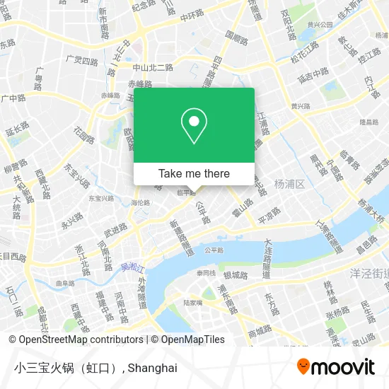 小三宝火锅（虹口） map