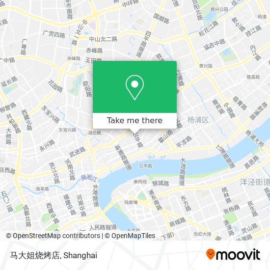 马大姐烧烤店 map