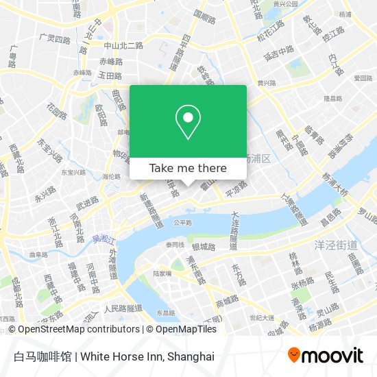 白马咖啡馆 | White Horse Inn map