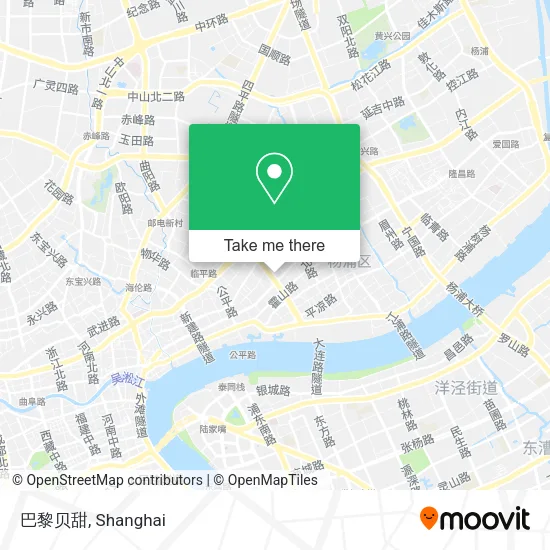 巴黎贝甜 map