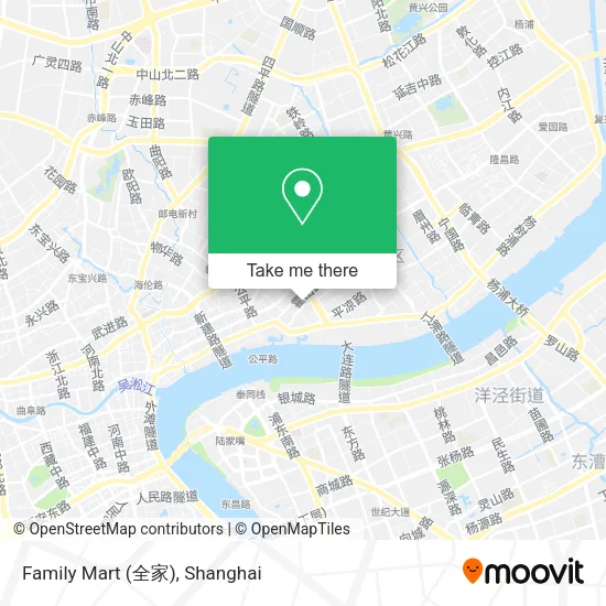 Family Mart (全家) map