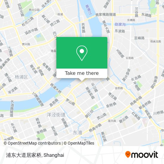 浦东大道居家桥 map