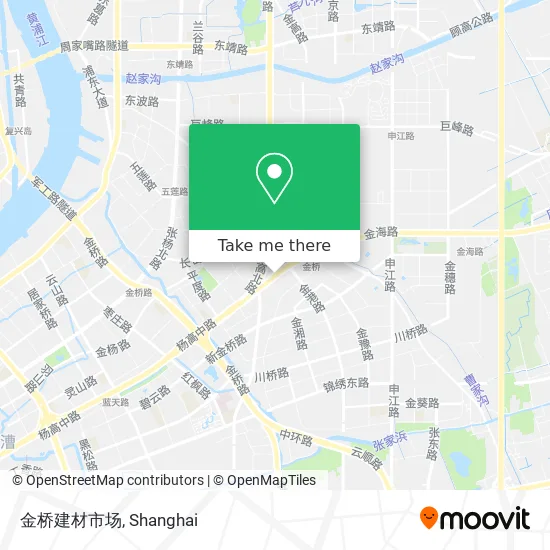 金桥建材市场 map