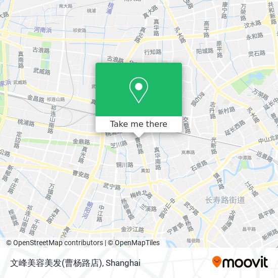 文峰美容美发(曹杨路店) map