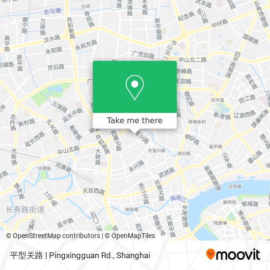 平型关路 | Pingxingguan Rd. map