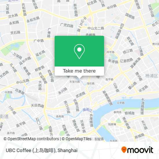 UBC Coffee (上岛咖啡) map
