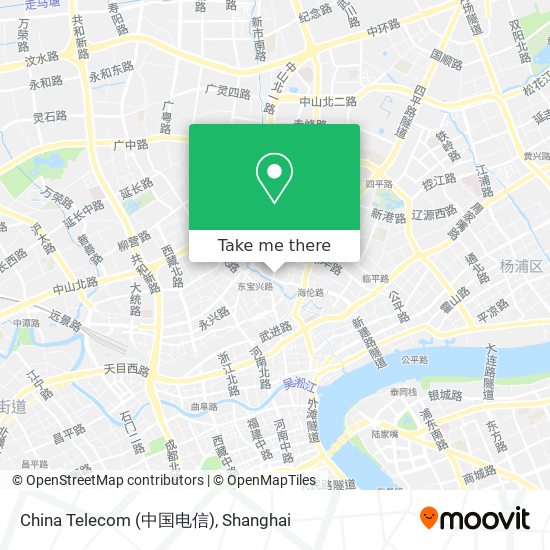 China Telecom (中国电信) map