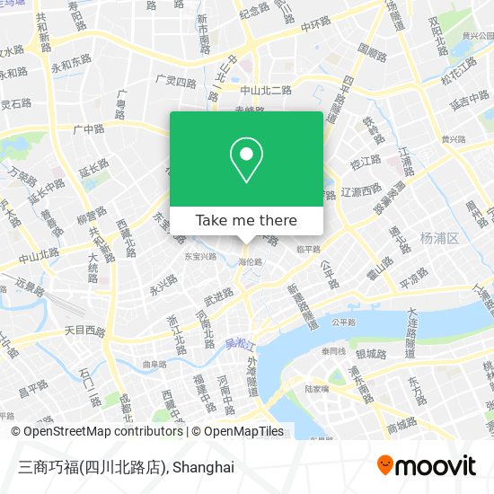 三商巧福(四川北路店) map