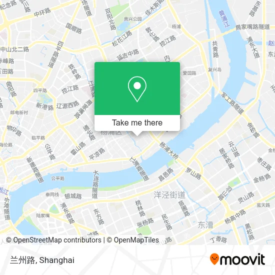 兰州路 map
