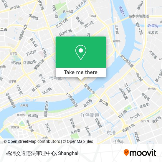 杨浦交通违法审理中心 map