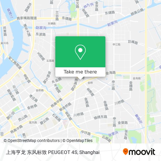 上海亨龙 东风标致 PEUGEOT 4S map