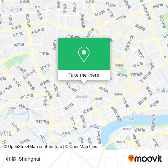 虹橘 map