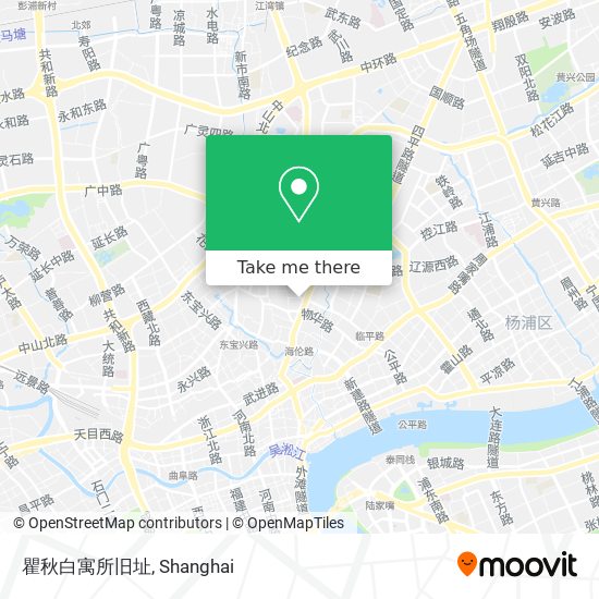 瞿秋白寓所旧址 map