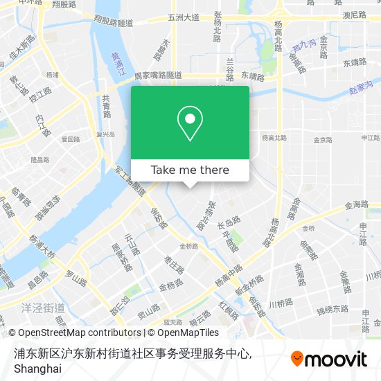 浦东新区沪东新村街道社区事务受理服务中心 map