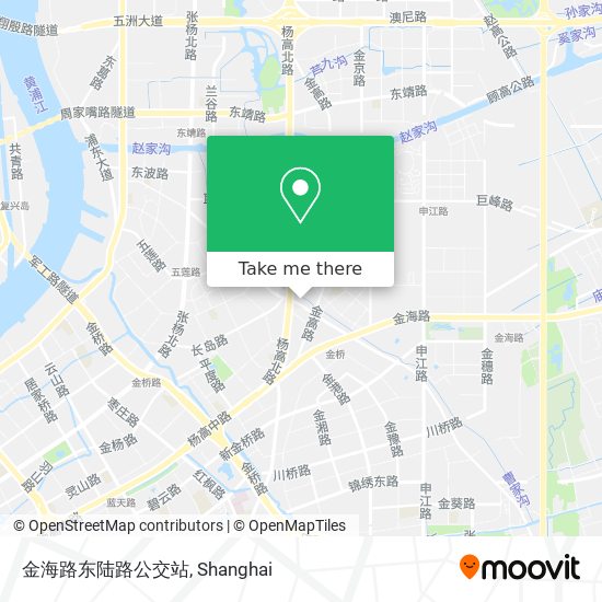 金海路东陆路公交站 map
