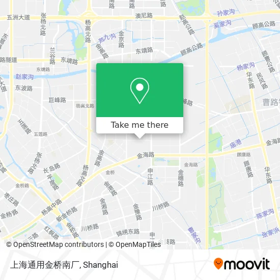 上海通用金桥南厂 map