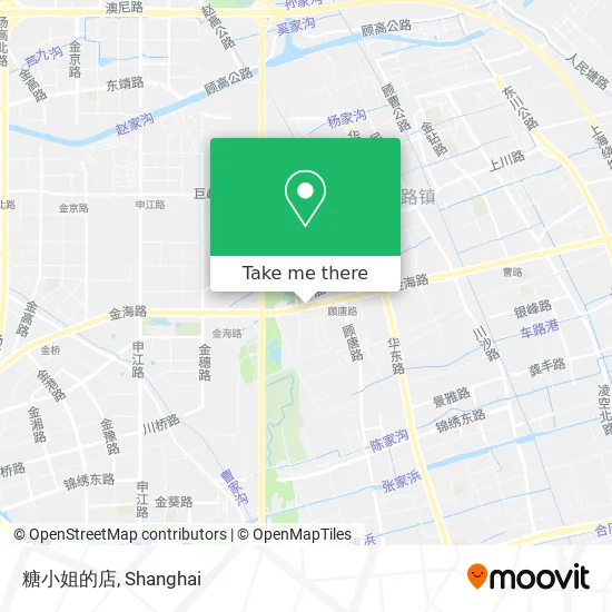 糖小姐的店 map