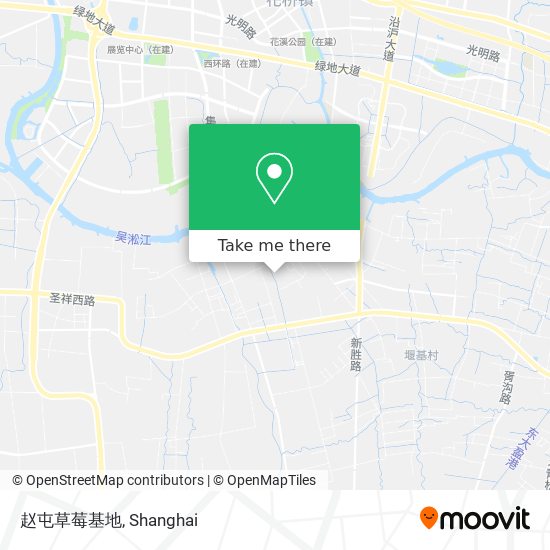 赵屯草莓基地 map