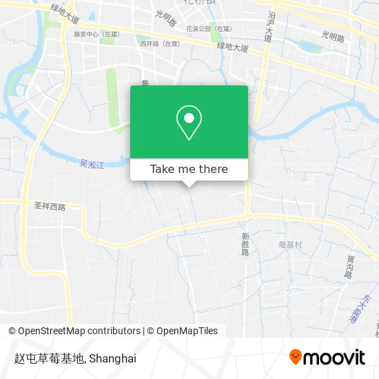 赵屯草莓基地 map