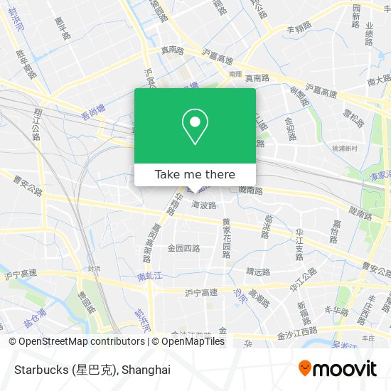 Starbucks (星巴克) map