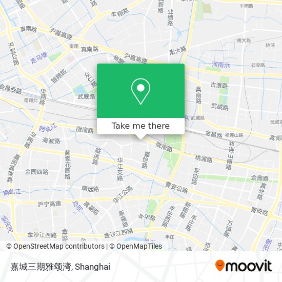 嘉城三期雅颂湾 map