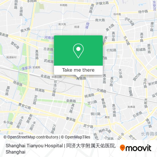 Shanghai Tianyou Hospital | 同济大学附属天佑医院 map