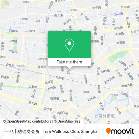 一兆韦德健身会所 | Tera Wellness Club map