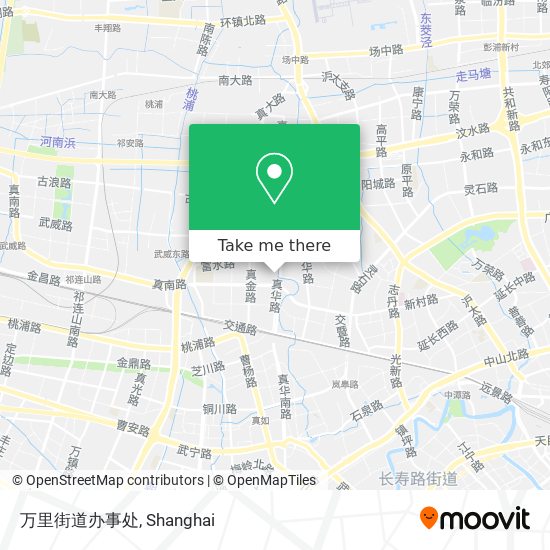 万里街道办事处 map