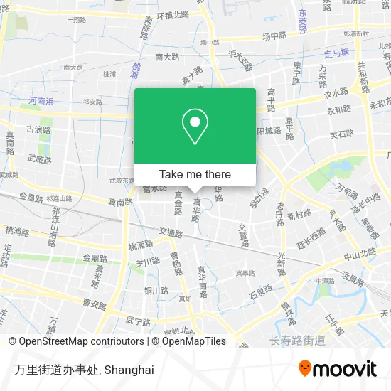 万里街道办事处 map