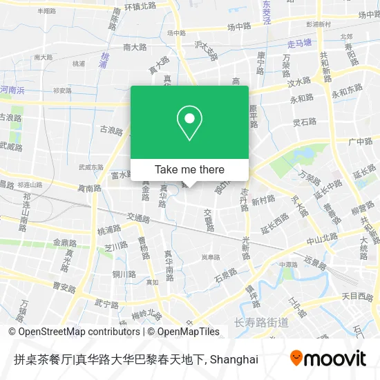 拼桌茶餐厅|真华路大华巴黎春天地下 map