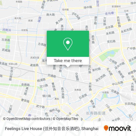 Feelings Live House (弦外知音音乐酒吧) map