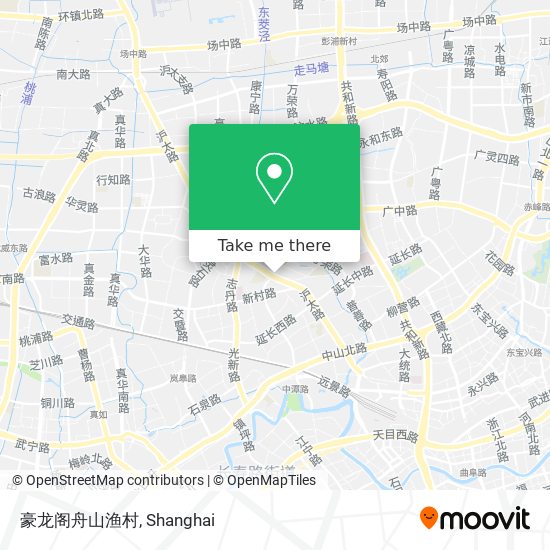 豪龙阁舟山渔村 map