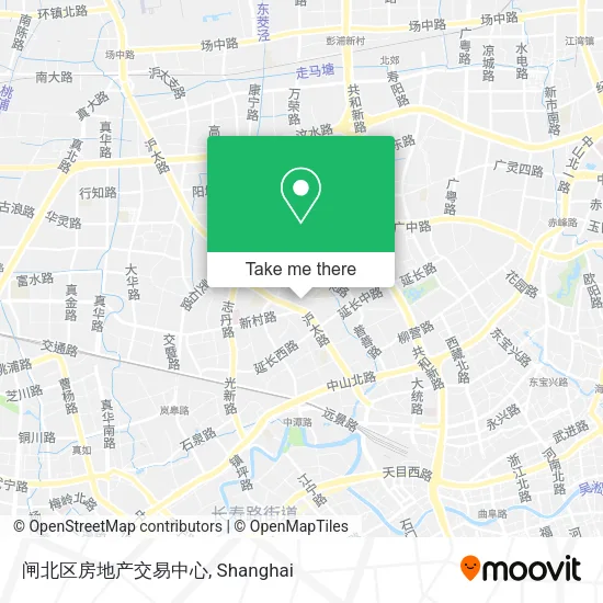 闸北区房地产交易中心 map