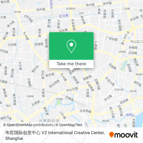 韦哲国际创意中心 VZ International Creative Center map