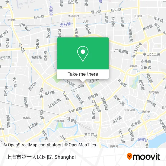 上海市第十人民医院 map